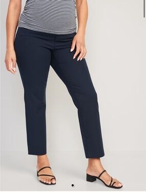 Old Navy Pixie Maternity Straight Ankle Pants